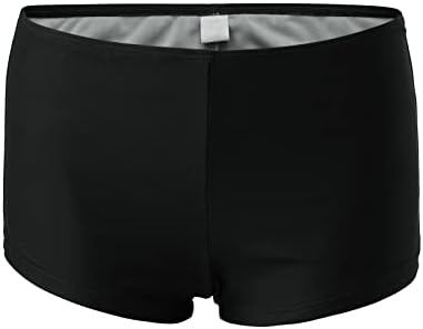 Hthjsco נשים שני חלקים טנקיני בגדי ים של בקרת בטן בגדי ים בוטות של Scoop Neck Swim Tunic Top עם