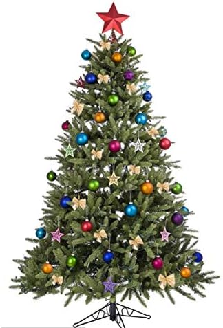 DIDISEAON עיצוב חג המולד מיני עצים מיני קשתות חג מולד קשתות נצנצים מוזהבים עץ עץ קשת קישוטים קישודים