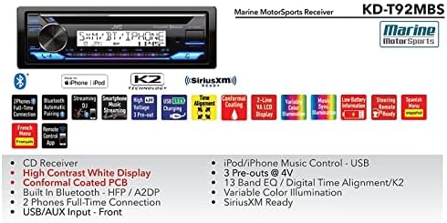 Single Din Marine CD נגן רכב סטריאו USB AUX AM/FM RADIO RADIE מקלט יחידת יחידות עם COMBOA CLOUND COUNDLATION