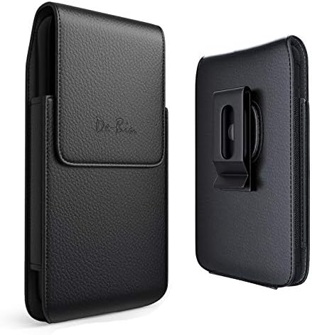 נרתיק טלפון דה -פח מעוצב לאייפון X / 10 / XS / 11 Pro Belt Case עם נרתיק קליפ חגורה לגברים כיסוי