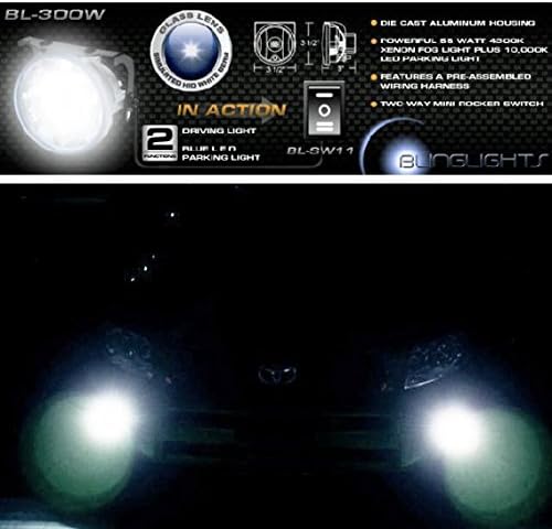 ערכת אורות נהיגה של קסנון הלוגן ערפל אורות נהיגה לשנת 2007 2007 2008 Rav4