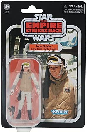 מלחמת הכוכבים אוסף הבציר צעצוע חייל מורד, בקנה מידה 3.75 אינץ ' האימפריה מכה בחזרה דמות פעולה, אף