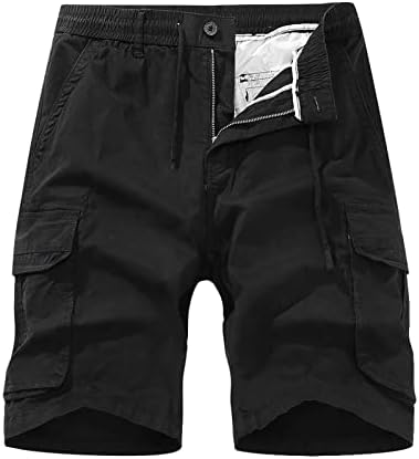 מכנסיים קצרים לגברים פנאי ריצה מטען כותנה מכנסי קיץ קצרים במכנסיים קצרים וינטג 'מכנסי גברים ספורט מכנסיים קצרים