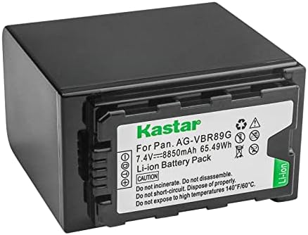 KASTAR 1-Pack AG-VBR89G סוללה 7.4V 8850mAh החלפה ל- Panasonic HC-X2 4K מצלמת וידיאו, Panasonic HC-X20
