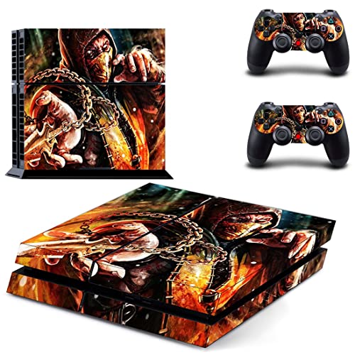 עבור PS5 דיגיטלי - משחק נינג'ה Mortal Best War Kombat X PS4 או PS5 מדבקת עור עבור פלייסטיישן 4 או 5 קונסולה