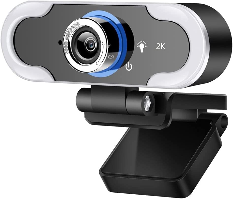 Oskoe HD 1080P מצלמת רשת מיקרופון מחשב אינטרנט מצלמת אינטרנט ללא כונן USB מצלמת מחשב מצלמת מחשב טבעת LED מילוי