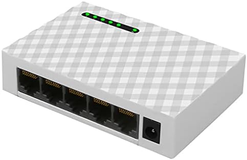 Uoeidosb mini 5 יציאה שולחן עבודה 1000 Mbps רשת Gigabit מהיר RJ45 Ethernet Switcher LAN מתאם רכזת החלפת