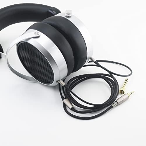 כבל החלפה חדש של Neomusicia תואם ל- Hifiman HE4XX, HE-400i אוזניות 3.5 ממ / 6.35 ממ עד כפול