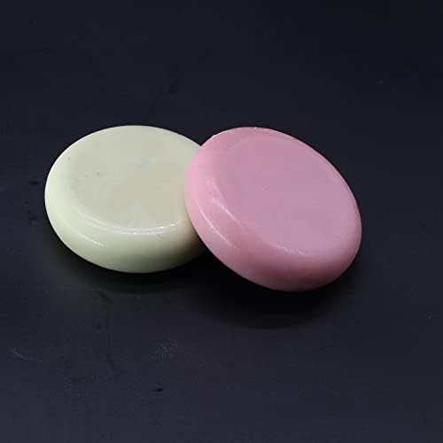 X-Haibei בסיס בסיסי מעגל עגול עגול סבון קרם סבון סבון מכין סיליקון אספקת DIA. 3 אינץ ', 3oz לתא