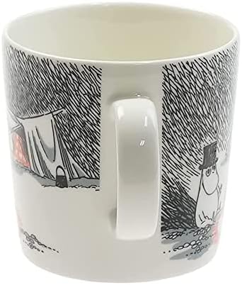 Arabia iittala 1051264 Moomin Sleepwell Mug, בערך. קוטר 3.1 x W 4.3 x H 3.1 אינץ '