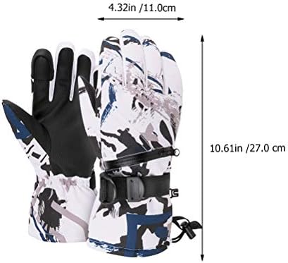 ABAODAM של כפפות חיצוניות אטומות לרוח כפפות סקי נגד החלקה כפפות רכיבה על חורף