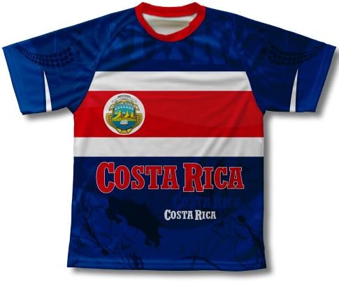 חולצת טריקו טכנית טכנית של Scudopro Costa Rica לגברים ונשים