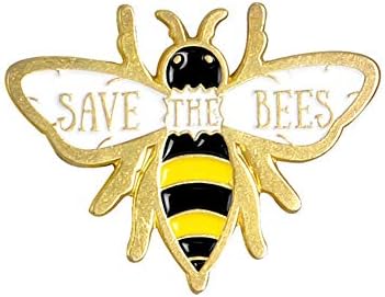דבורת דבש סיכות פין מצחיק קריקטורה דבורה סוג חרקים אמייל דש סיכות לחסוך את דבורים כבנה לנשים