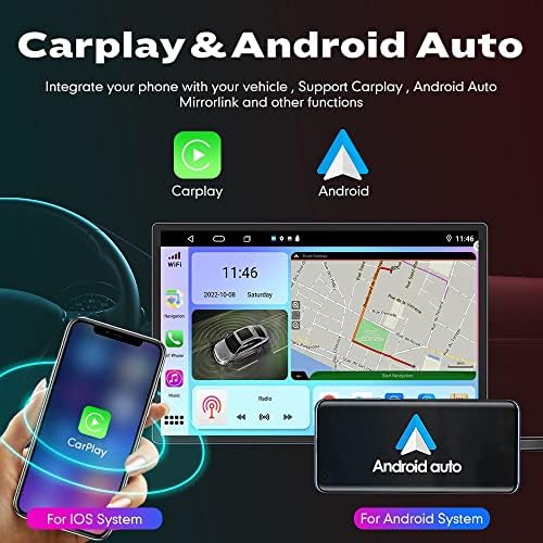Wostoke 13.1 רדיו אנדרואיד Carplay & Android Auto Autoradio CAR ניווט סטריאו נגן מולטימדיה GPS מסך מגע Rd