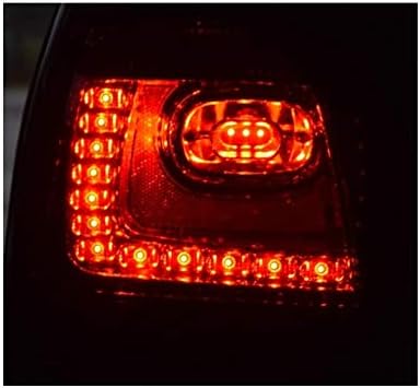 אורות זנב 350 מנורה אחורית להרכבת אור 1 זוגות סט צד נהג ונוסע הוביל סט זכוכית שקופה אדום לבן תואם