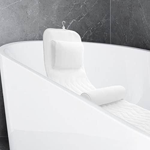 כרית אמבטיה, כרית אמבטיה ללא החלקה לתמיכה בצוואר אמבטיה וגב, סגנון C