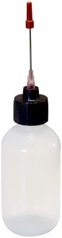 מוצרי ליברטי 2-2 עוז בקבוקי פלסטיק לסחוט 1.5& 34; אפליקטורים אל חלד