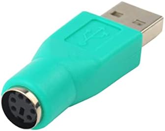 Solustre 10pcs USB ל- PS/ 2 מתאם PS/ 2 מקלדת לממיר USB מתאם USB זכר לנקבה PS/ 2 מתאם PS2 ממיר USB זכר לנקבה