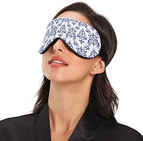 קגיגאי מסיכת עיניים שינה לגברים נשים חסימות בהירות לילה ישן כיסוי עיניים עם רצועה מתכווננת רכה נוחות