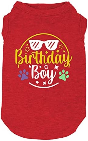 כלב ליום הולדת בגדי מתנה לילדה חולצת יום הולדת ילדה ליום הולדת קטן