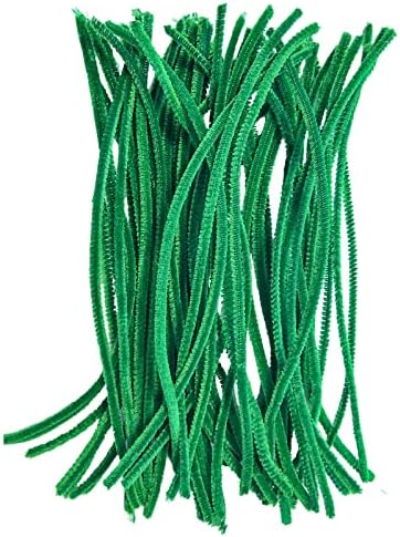 12 אינץ 'ניקוי צינורות מלאכה, גבעול צ'ניל צבעוני מטושטש לקישוטים יצירתיים של אמנות DIY