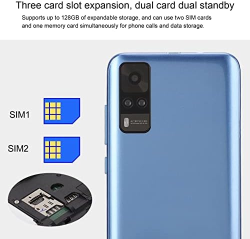 טלפונים סלולריים לא נעולים של אנדרואיד, Y53S 5.45in FHD מסך מסך כפול פנים טלפון נייד לא נעול, 2GB RAM