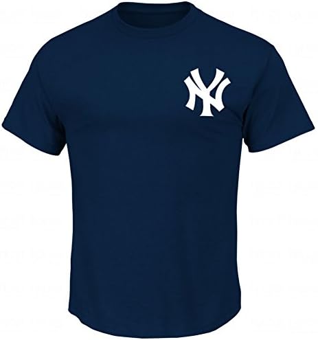 ג'רזי בסגנון חולצת טריקו של ינקי ניו יורק של ניו יורק (מבוגר