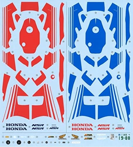 אושימה בונקה קיוזאי 1/12 סדרת האופניים מס ' 8 הונדה מק18 נ. ס. ר250 ר 1988 דגם פלסטיק, צבע יצוק
