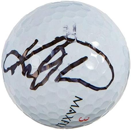 Kirk Triplett חתום על Maxfli 3 כדור גולף w/psa pre -cert + קוביית מחזיק תצוגה - כדורי גולף עם חתימה