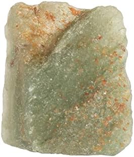 Gemhub Burmese טבעי ירוק ירקן אבן ריפוי להתנפנף, אבן ריפוי 38 CT