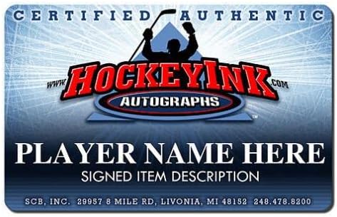 ג'רום איגינלה חתום על להבות קלגרי 8 x 10 צילום - 70558 - תמונות NHL עם חתימה
