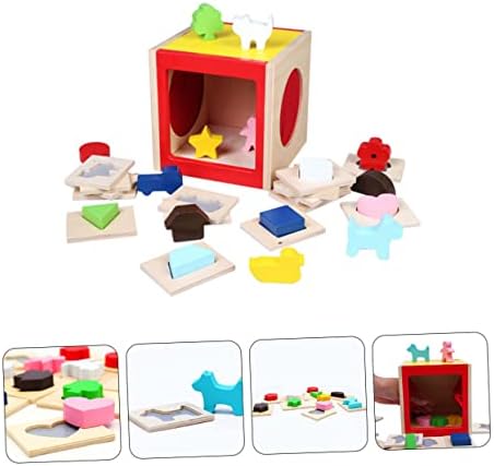 טוינדונה 1 סט איות עיוור קופסת מגע פעוט פעוטות צעצועים צעצועים ערימת צעצועים חינוכיים לילדים בלוח