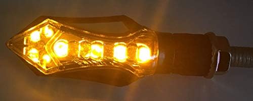 שחור עשן עדשת הפעל אותות הוביל אורות אורות מהבהבים אינדיקטורים תואם עבור 2015 קוואסאקי 450