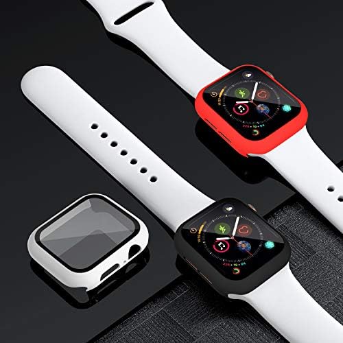 5 חבילות Charlam התואמות למגן מסך Apple Watch Case 40 ממ Iwatch SE סדרה 6 5 4