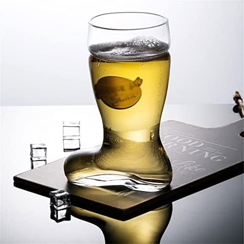 Eodnsofn 6 כוסות מגפיים בעלי קיבולת גדולה ספלי בירה מגפי בירה זכוכית קיבולת סופר-קיבולת.