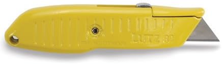לוץ 30282 82 בטיחות האף נשלף להב סכין השירות-צהוב