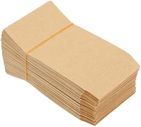 חריץ 100 יחידות שקית נייר שטוח שקית נייר צמחים צמחי צמחים מגדלים שקיות מחזיק חיטה שקית קרפט נייר