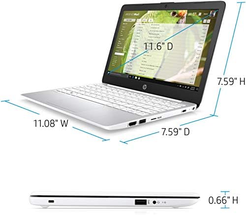 מחשב נייד 11.6 אינץ', אינטל סלרון נ4000, רם 4 ג 'יגה-בייט, 64 ג' יגה-בייט, מצלמת אינטרנט, מחשב