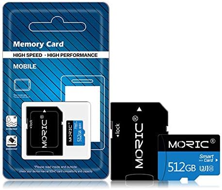 כרטיס זיכרון במהירות גבוהה מיקרו 512 ג ' יגה-בייט לסמארטפון / טאבלט / קונסולת משחקים / מצלמת אבטחה