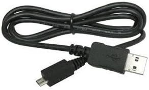 כבל נתוני מיקרו USB לכל טלפוני ה- USB של ה- LG - שחור