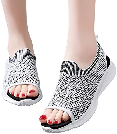 KINKTOWAG רשת רשת נשים טריזים נושמים חוף נוח בוהן בוהן סנדלי נעלי סנדלי ספורט ספורט לנשים שמנמן