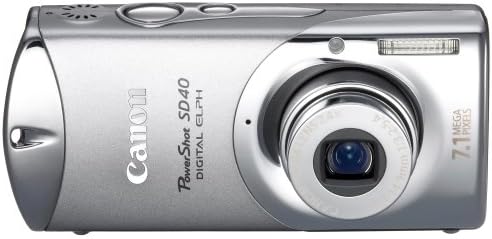 Canon PowerShot SD40 7.1MP מצלמת ELPH דיגיטלית עם זום אופטי 2.4X