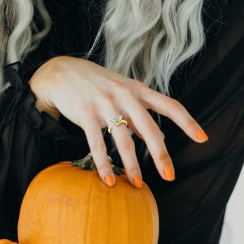 טבעות פלוטי 6 יחידות טבעות לנשים לנשים טבעות פינד מתכווננות טבעת טבעת פשע לחרדה מתכווננת טבעת הקלה חרדה הגדרת טבעת