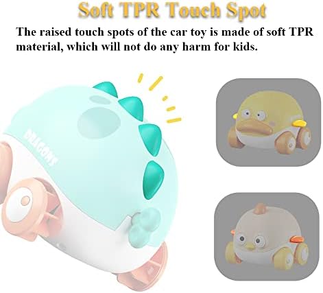 טייק אמייביה צעצוע של מכונית חיה, צעצועים של ברווז אמבטיה צעצוע דרקון דרקון צעצוע מכונית רכב אמבטיה