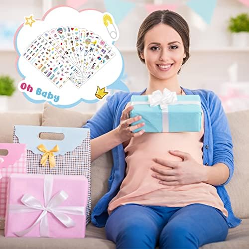 קיססטון 24 סדינים מדבקות אלבום לתינוקות 1000+ מתכנן הריון חדש מדבקת לוח שנה לוח שנה ראשונה מדבקה לתינוק