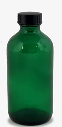 Vivaplex, 12, ירוק, בקבוקי זכוכית 8 גרם, עם מכסים