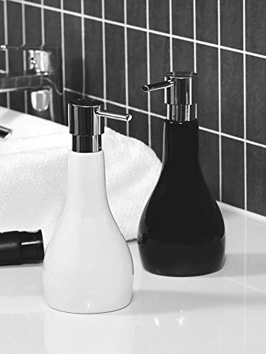 בקבוק מתקן סבון קרמיקה של yq whjb, מתקן משאבת סבון נוזלי לחדר אמבטיה, 400 מל מתקן סבון משטח הדרישה