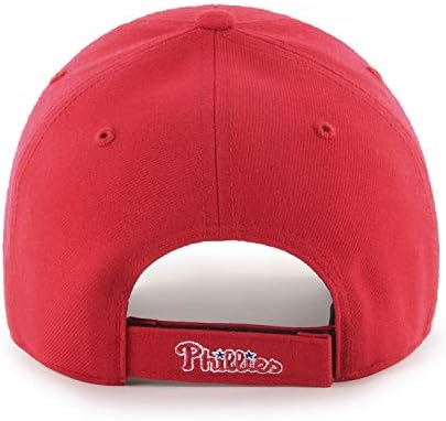 '47 מותג גברים של פילדלפיה פיליז השחקן הטוב ביותר כובע כובע מתכוונן אדום / לבן