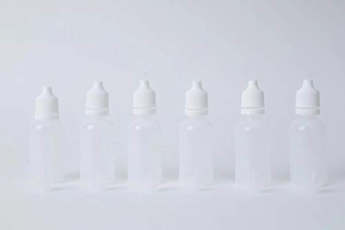 50 יחידות ריק למילוי חוזר סחיט פלסטיק טפטפת בקבוק עין נוזל טפטפת מיכל צנצנת בקבוקון מחזיק עם בורג