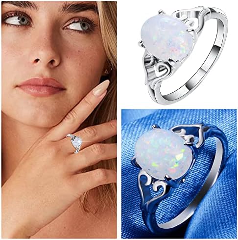 יסטו זול טבעות לנשים אופל טבעת אהבה יצירתית טופס זוגות טבעת יהלומי אופנה טבעת אור יוקרה גבוהה כיתה טבעת